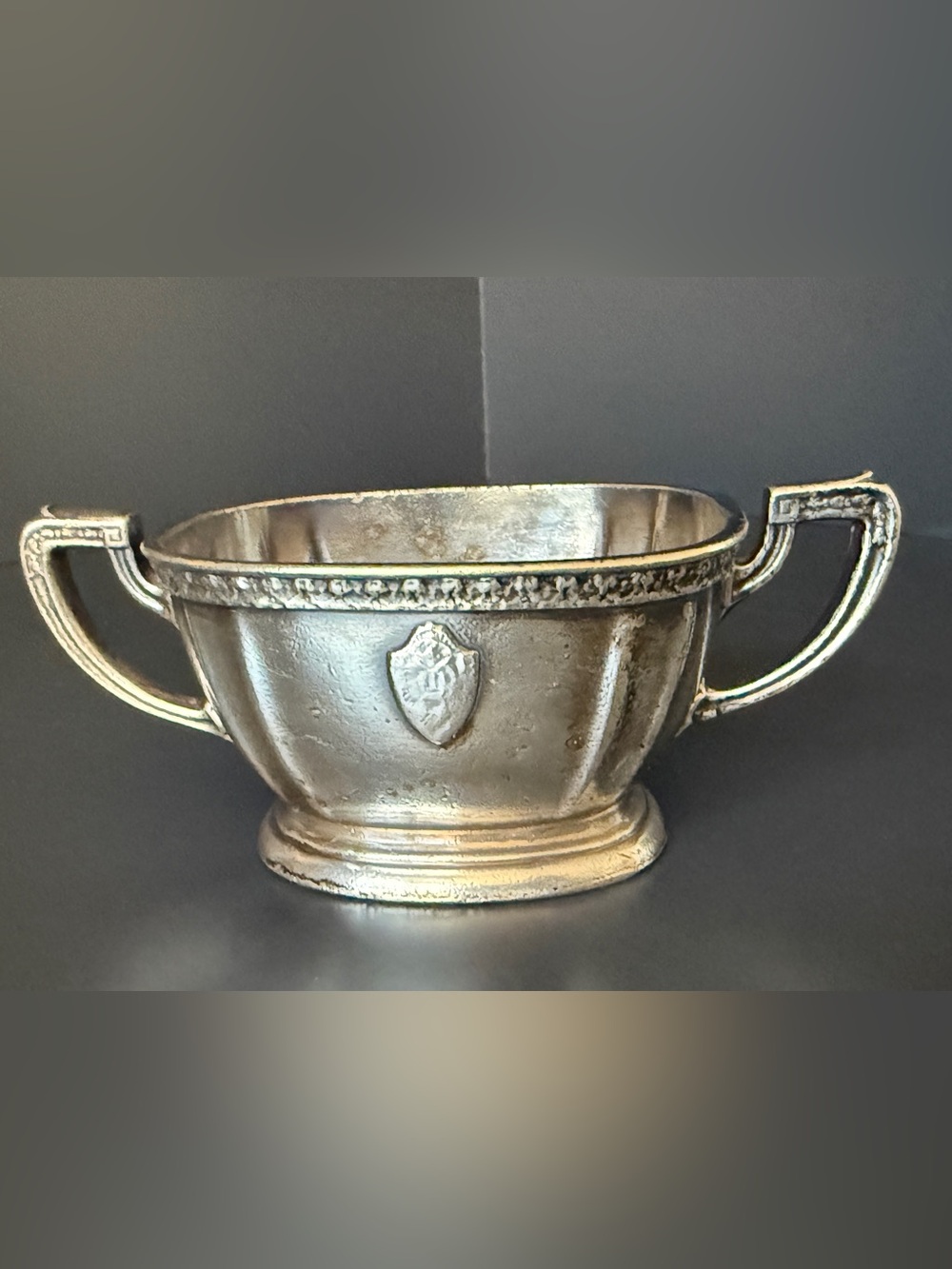 1926 Mark Hopkins Hotel Gorham Silver Soldered Bowl Art Deco